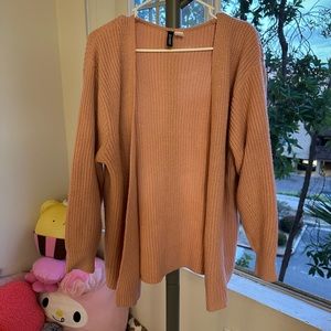 H&M knit cardigan in pink